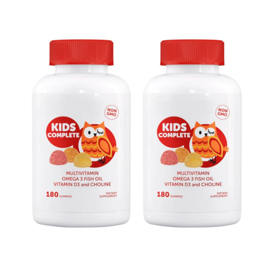 SmartyPants multivitamínico completo gomitas para niños botella frontal