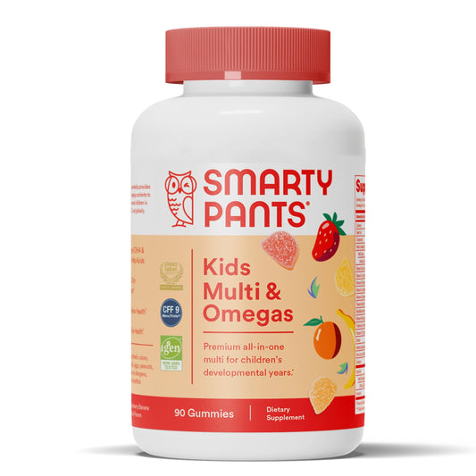 Envase SmartyPants multivitamínico gominolas para niños 90 unidades