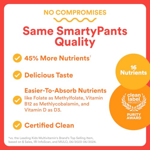 SmartyPants: nutrición premium en gomitas para niños