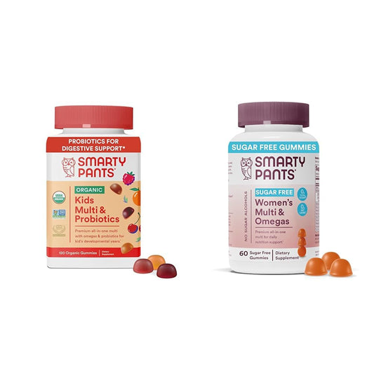 SmartyPants paquete combinado multivitaminas gomitas niños mujer