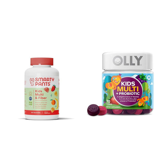 SmartyPants vitaminas masticables para niños con omega 3