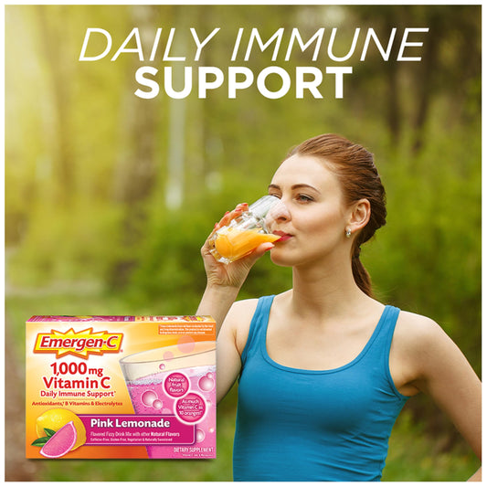 Sobres individuales Emergen-C polvo vitamina C