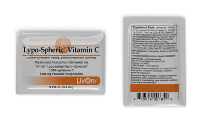 Sobres LivOn Laboratories Vitamina C Lypo-Spheric 1000 mg