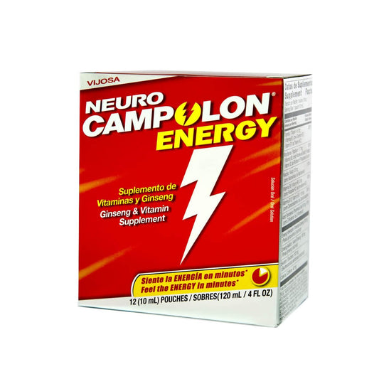 Sobres Vijosa Campolon Energy vitamina b 12 unidades