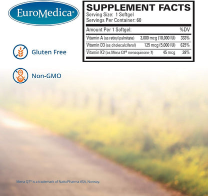 Softgels Euromedica para salud cardiovascular y vascular