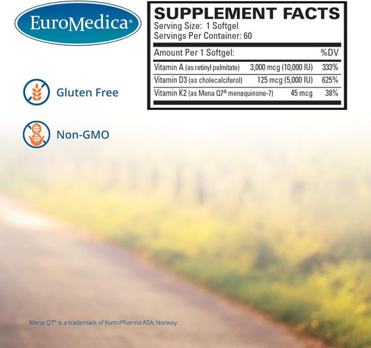 Softgels Euromedica para salud cardiovascular y vascular