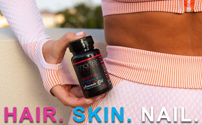 Softgels líquidos mini para biotina y salud capilar