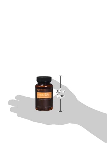 Softgels líquidos Vitamina D3 Amazon Elements 5000 UI