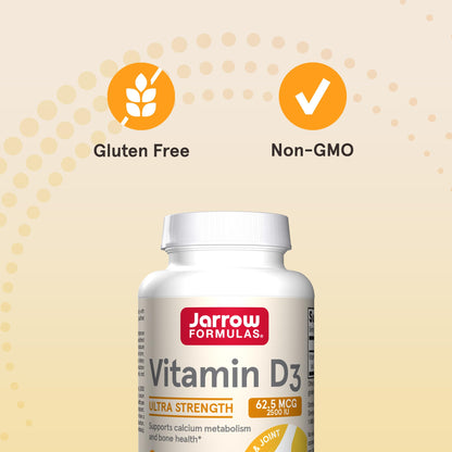 Softgels vitamina d3 jarrow formulas frontal