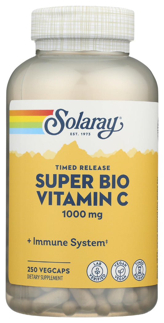 Solaray Super Bio C bufferizado 250 tabletas vitamina C