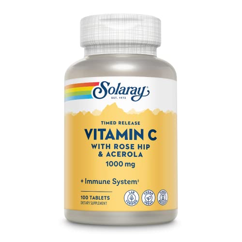 SOLARAY Vitamina C 1000 mg frasco cápsulas liberación prolongada