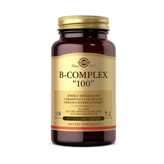 Botella Solgar Complejo B-100 cápsulas vegetales