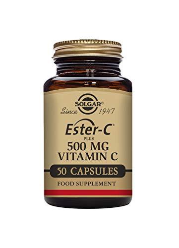Botella Solgar Ester-C Plus vitamina c 500 mg
