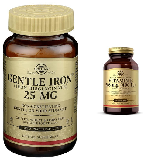 Solgar Gentle Iron suplemento hierro suave estómago sensible