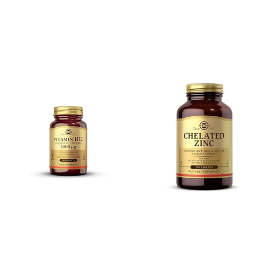 Solgar vitamina B12 1000 mcg nuggets sublinguales 250 unidades