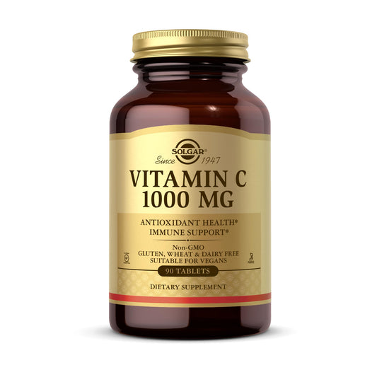 Solgar Vitamina C 1000mg paquete 90 tabletas