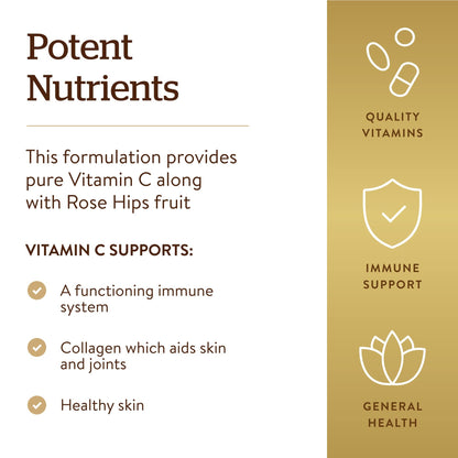 Solgar vitamina c detalle tabletas