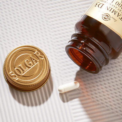 Solgar vitamina D3 600 UI para mantener sistema inmune fuerte