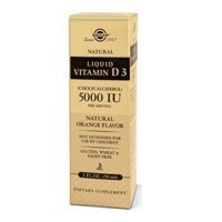 SOLGAR vitamina d3 líquida sabor naranja 2 frascos 59 ml