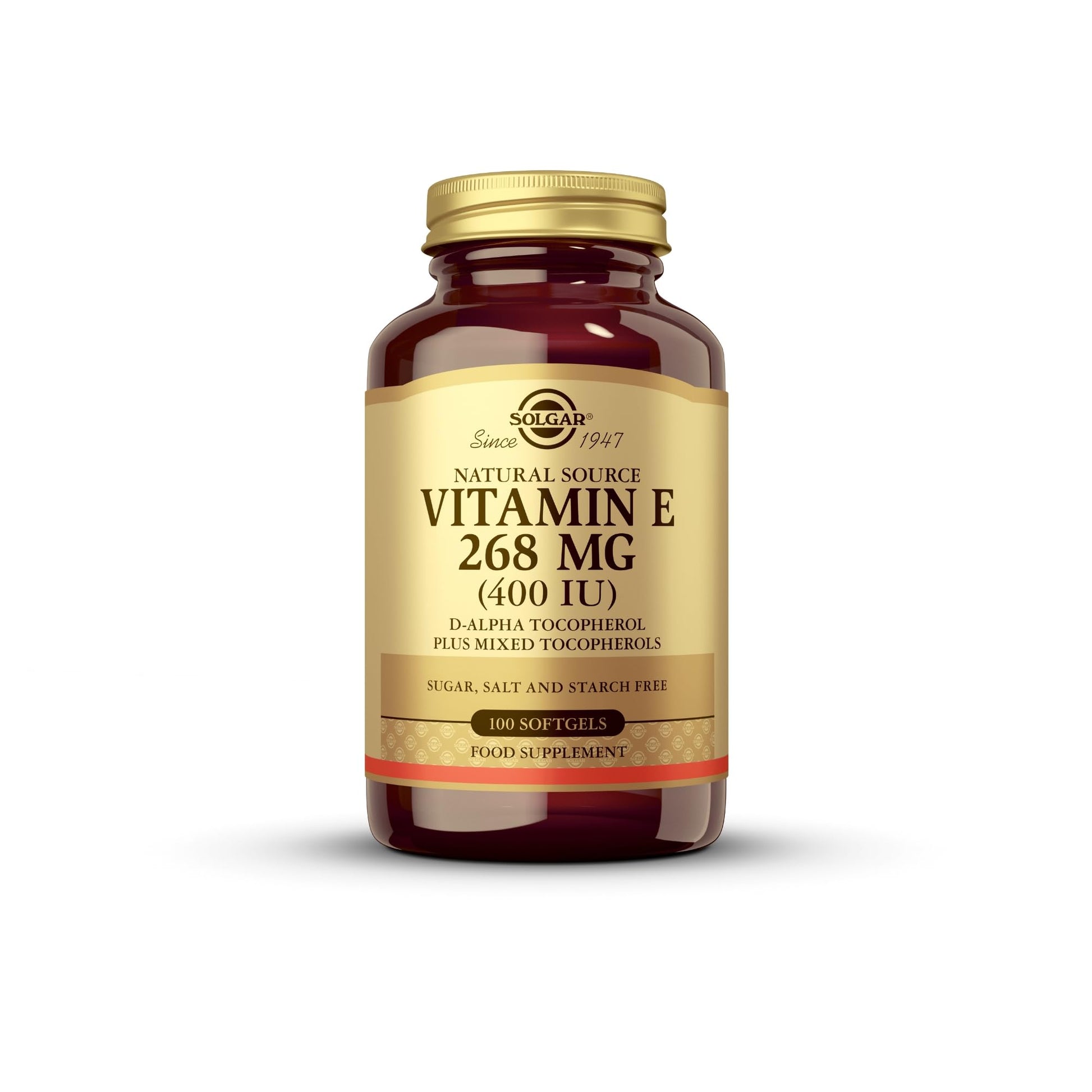Solgar vitamina e 100 capsulas blandas antioxidante natural