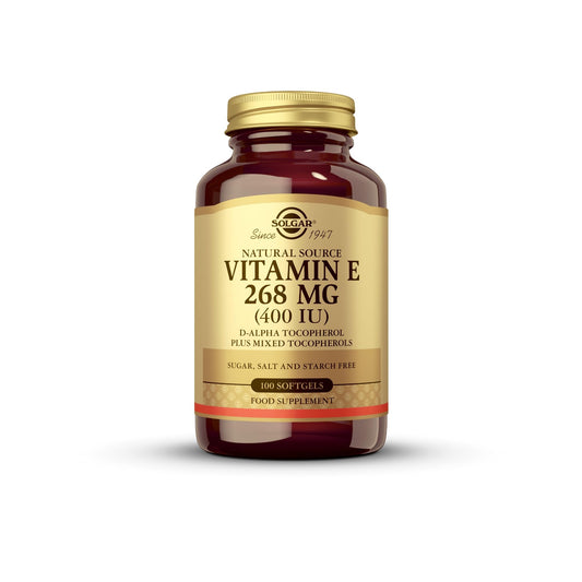 Solgar vitamina e 100 capsulas blandas antioxidante natural