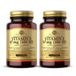 Solgar vitamina E 67 mg 200 UI 2 paquetes de 100 softgels