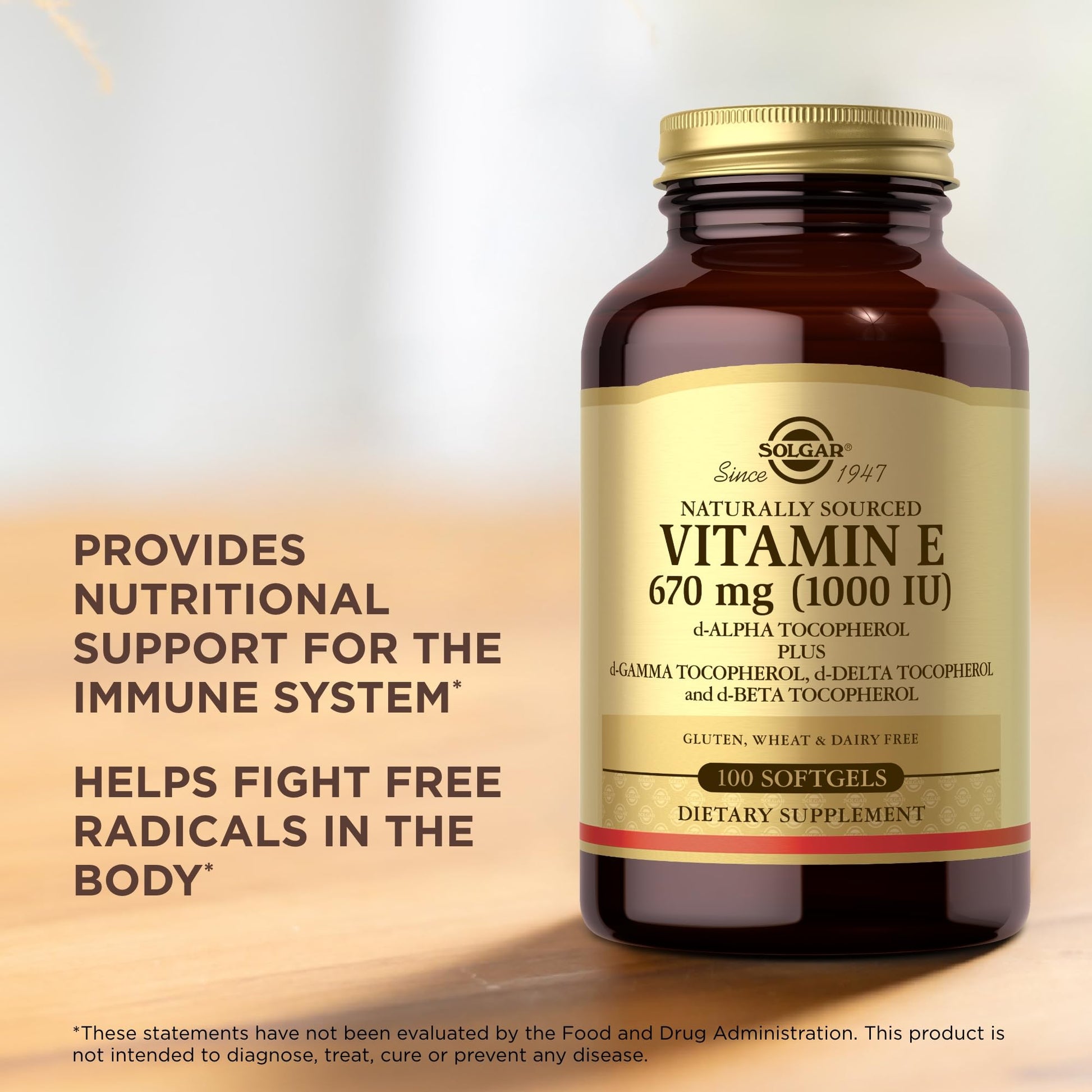 Solgar vitamina e descripción producto