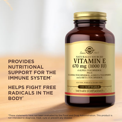 Solgar vitamina e descripción producto