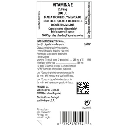 Solgar vitamina e informacion detalle capsulas blandas