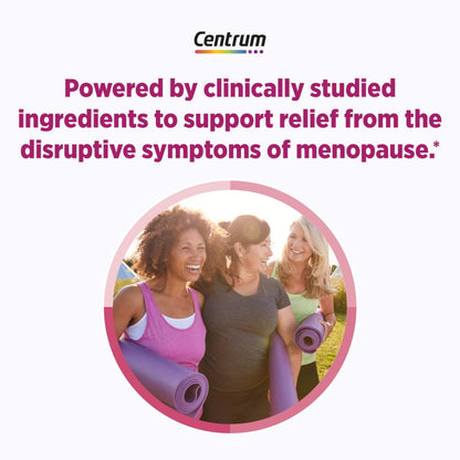 Soporte avanzado de Centrum para la menopausia