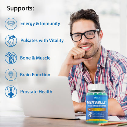 Soporte de energía e inmunidad con multivitamínico