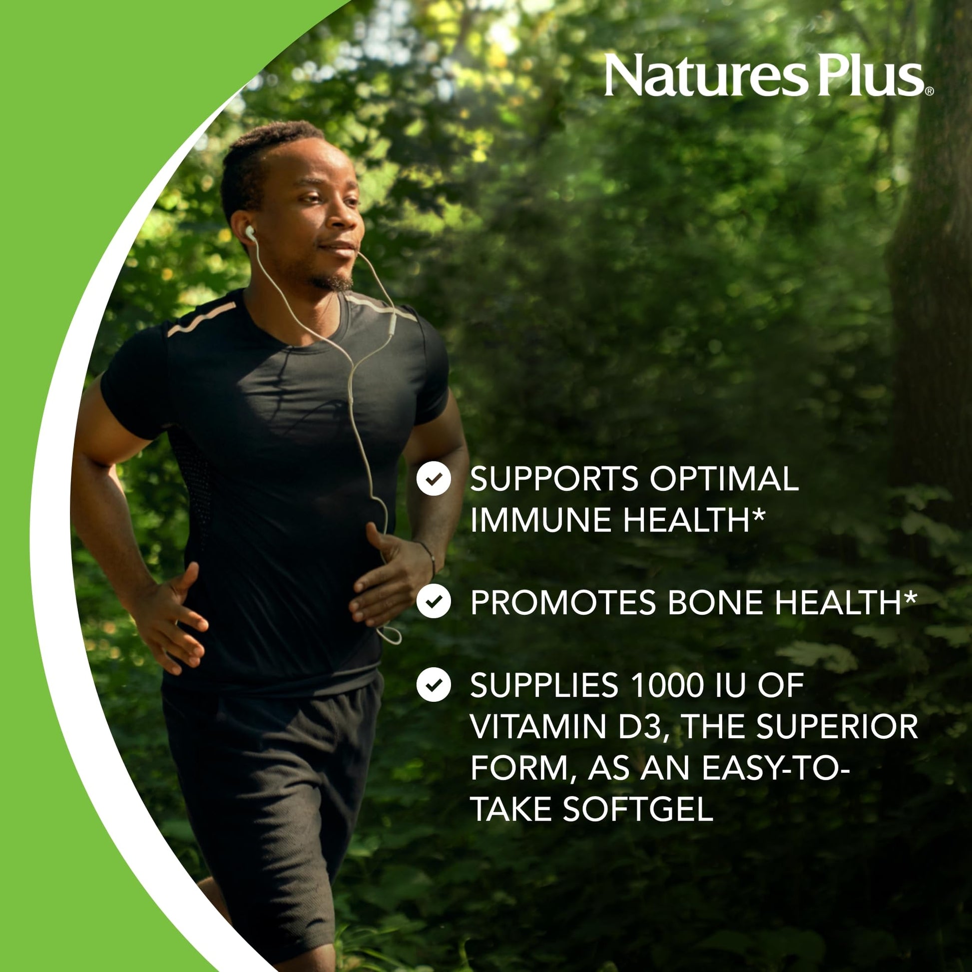 Soporte huesos con vitamina D3 Natures Plus