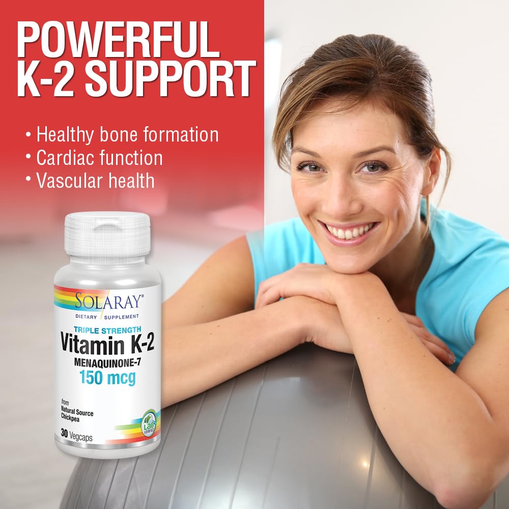 Soporte de K-2 para huesos y salud cardiaca