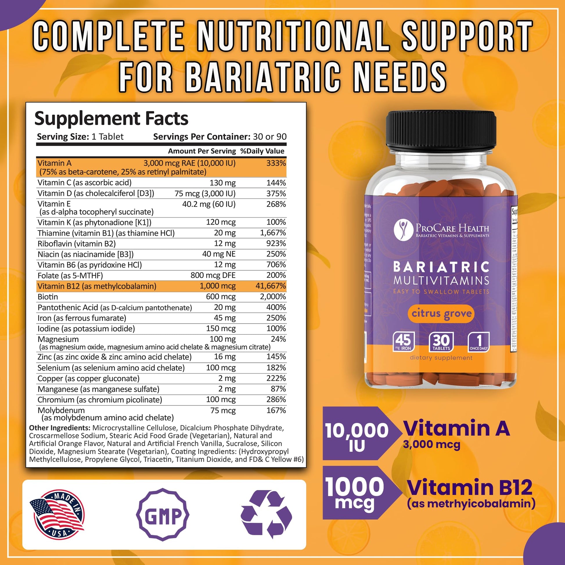 soporte nutricional completo bariátricas