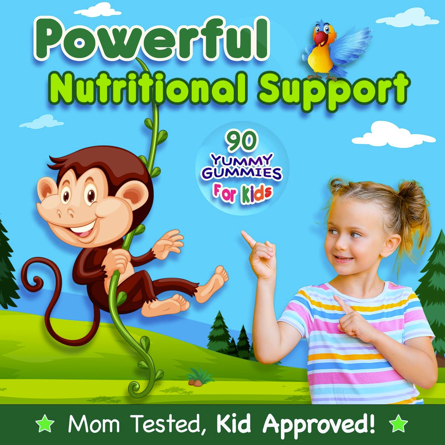 soporte nutricional para niños super gummies