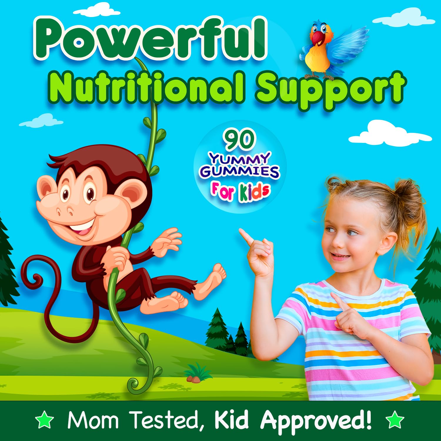 soporte nutricional para niños super gummies