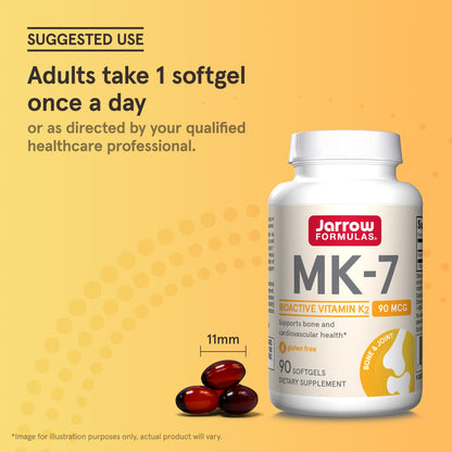 Soporte óseo y cardiovascular con Jarrow MK-7