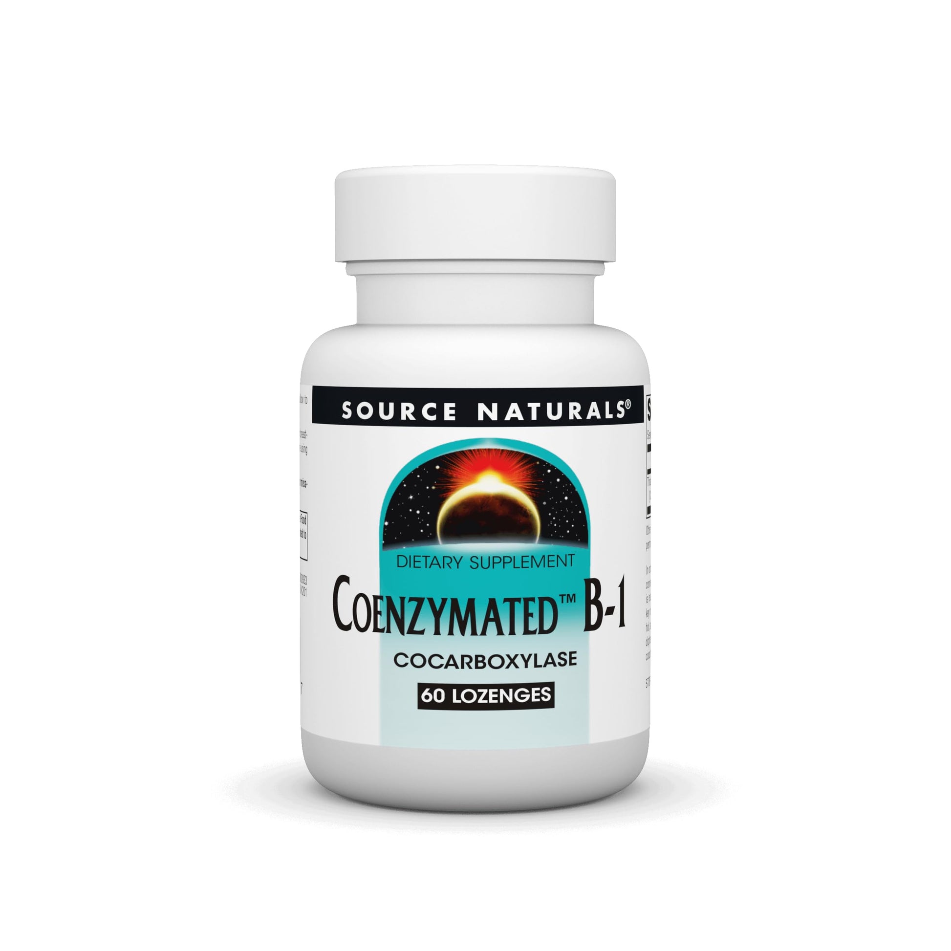 Source Naturals coenzymated B-1 pastillas 25mg frasco