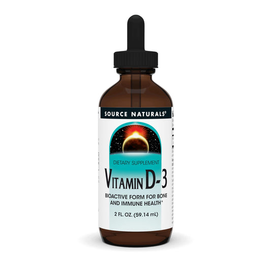 Source Naturals gotas líquidas vitamina D3 2000 UI botella