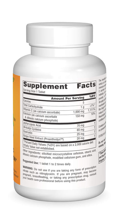 Cartón exterior Source Naturals Systemic C 1000 mg