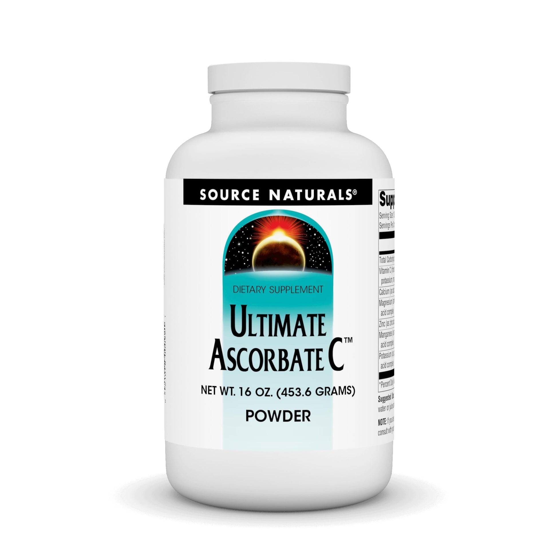 Source Naturals Ultimate Ascorbate C en polvo envase