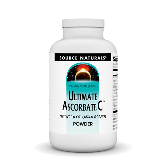 Source Naturals Ultimate Ascorbate C en polvo envase