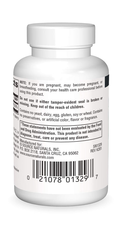 Source Naturals vitamina b12 metilcobalamina suplemento para energía