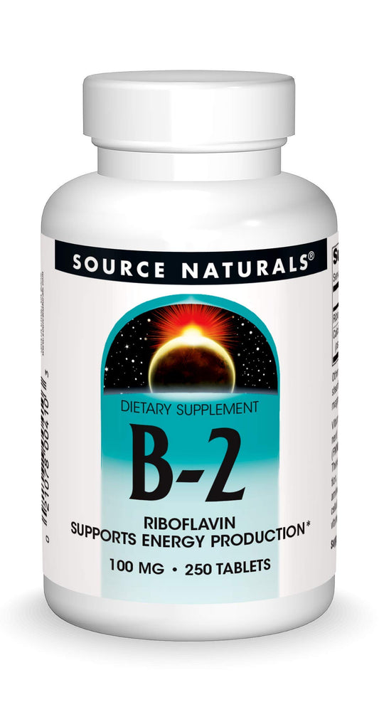 Source Naturals Vitamina B2 botella 250 tabletas