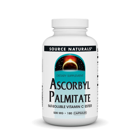 Source Naturals suplemento vitamina C palmitato de ascorbilo 180 cápsulas