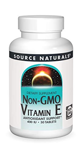 Source Naturals vitamina e no-gmo 268 mg 400 ui 30 tabletas