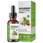 Frasco de Soursop Graviola 60ml para salud diaria.