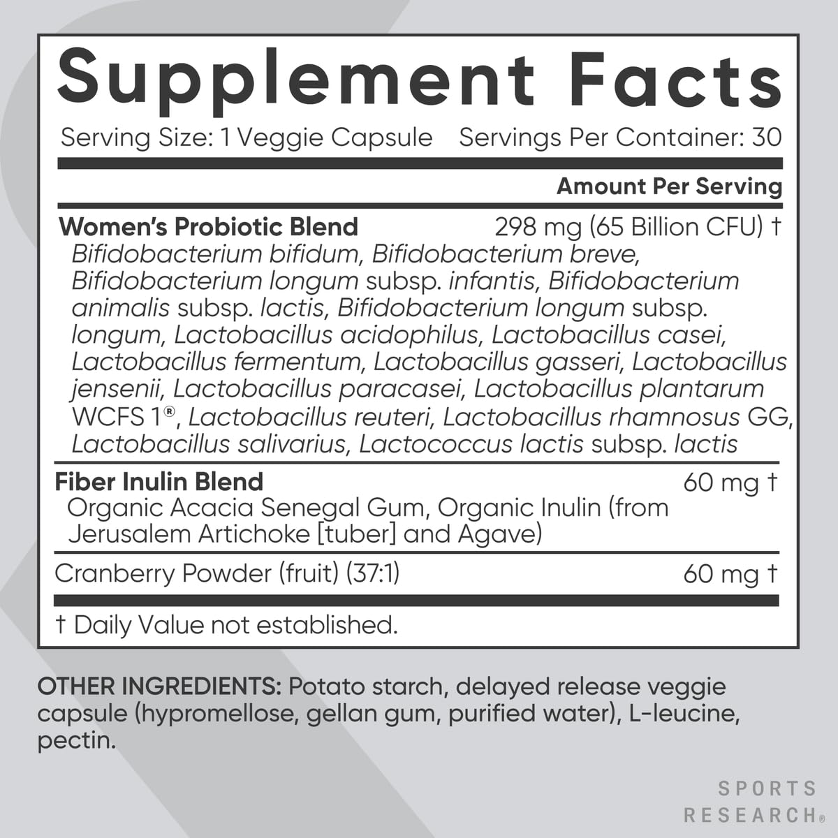 Sports Research Supplemento de Biotina