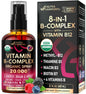 Spray complejo vitamina B orgánico Nutraharmony botella frontal