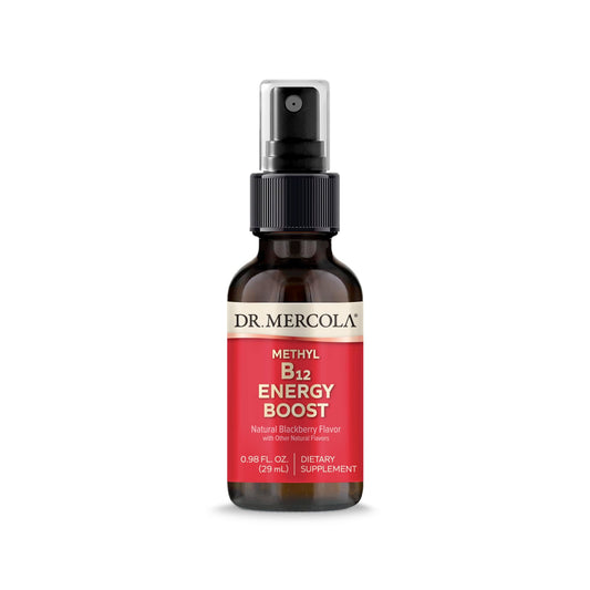Spray de Metil B12 Dr. Mercola 29ml para energía y enfoque mental
